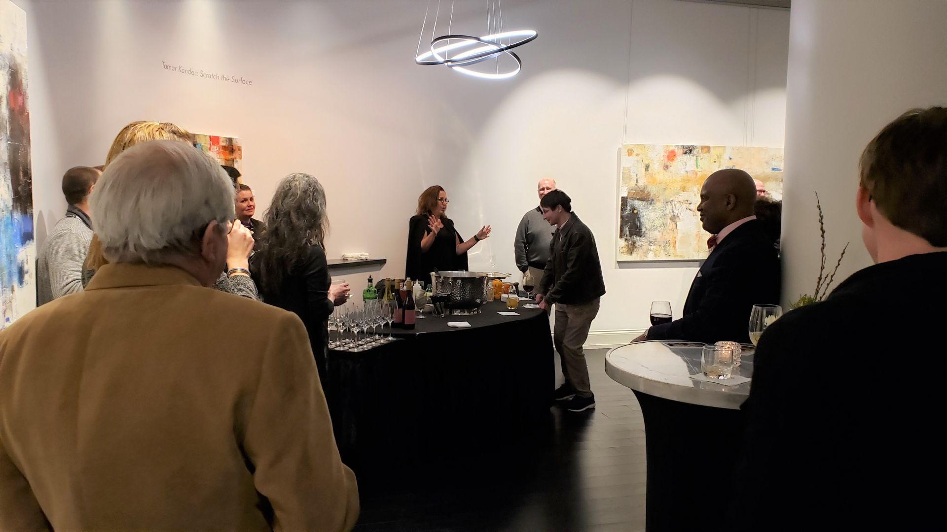 Tamar Kander's 'Scratch the Surface' opening on Feb. 7, Rhonda Long-Sharp speaking